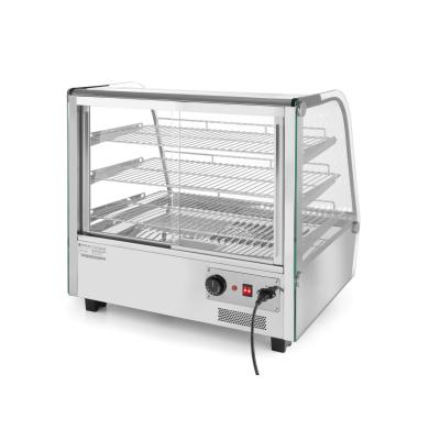 Vyhřívaný pultový displej, HENDI, 120 litrů, 230V/1100W, 685x575x(H)680mm | 233726